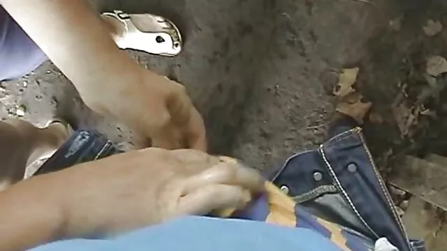 Baño público Chupando madre e hijo calientes